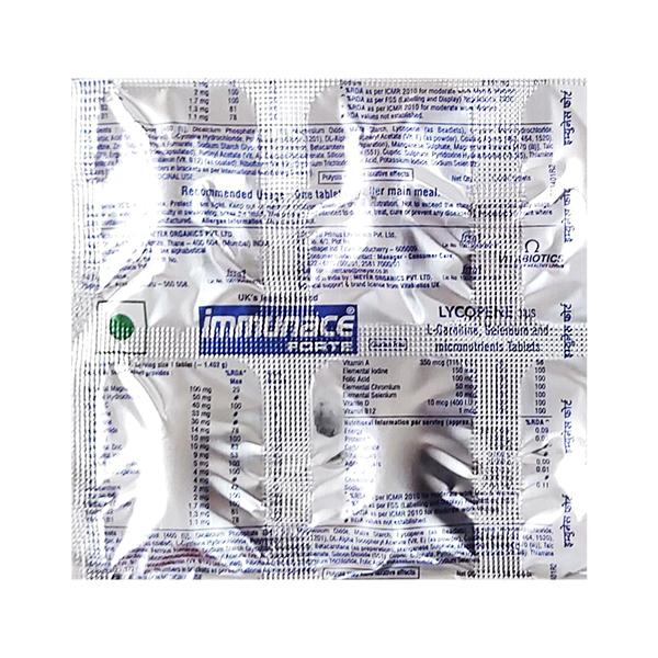 IMMUNACE FORTE GLUTEN FREE Tablet 6's