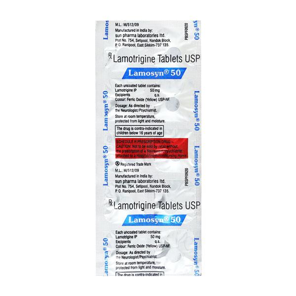 Lamosyn 50mg Tablet 10'S