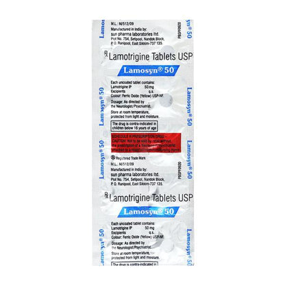 Lamosyn 50mg Tablet 10'S