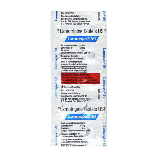 Lamosyn 50mg Tablet 10'S