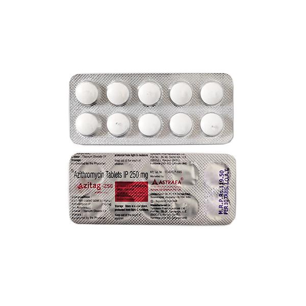 AZITAG 250 Tablet 10's