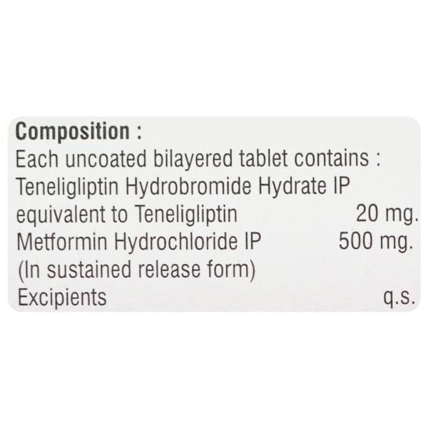 TENEVAG M 500 Tablet 10's