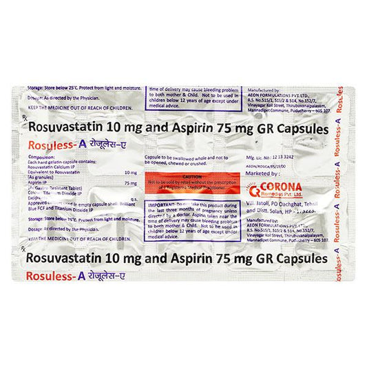 Rosuless A Capsule 10'S