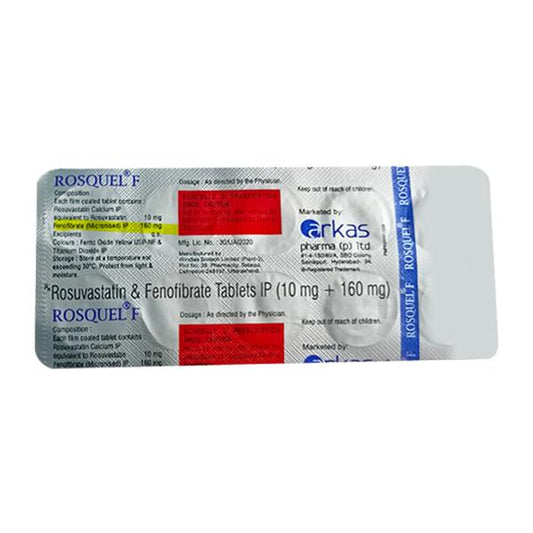ROSQUEL F 10mg Tablet 10's