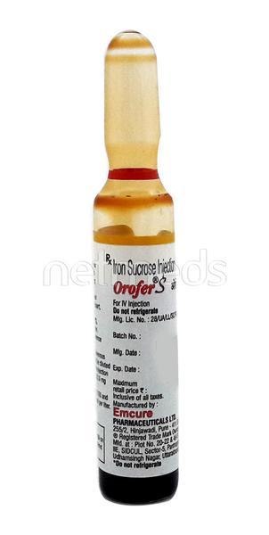Orofer S Injection 2.5ml