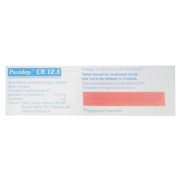 Paxidep CR 12.5mg Tablet 10'S