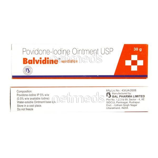 Balvidine Ointment 30gm