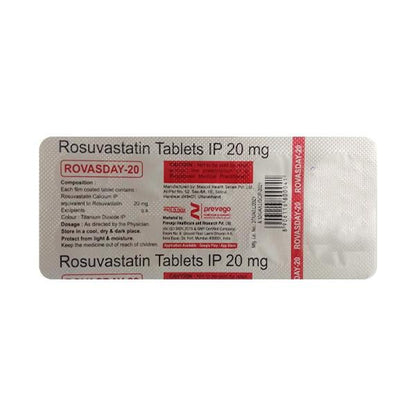 ROVASDAY 20 Tablet 10's