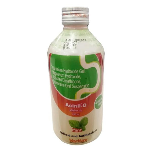 ACINIL O Sugar Free Mint Oral Suspension 200ml