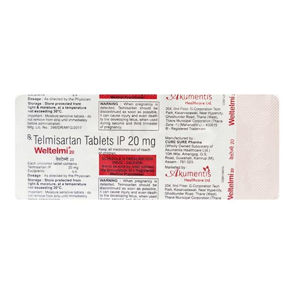 Weltelmi 20mg Tablet 10'S