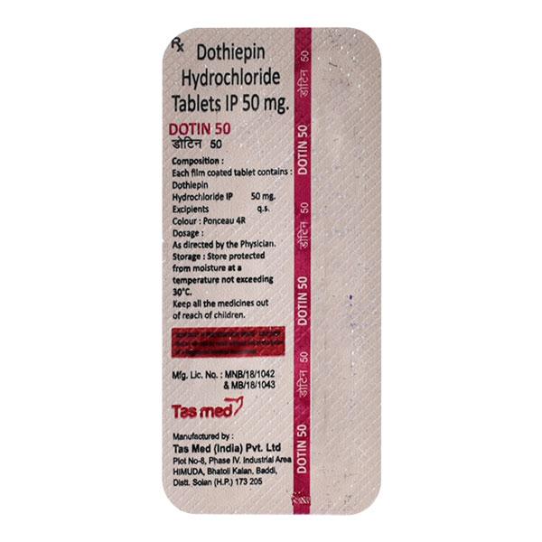 DOTIN 50mg Tablet 10's