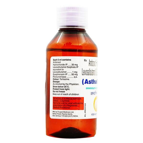 Asthalin AX Syrup 100ml