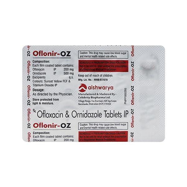 OFLONIR OZ Tablet 10's
