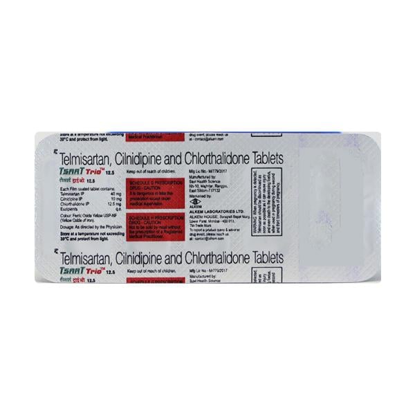 Tsart Trio 12.5mg Tablet 10'S