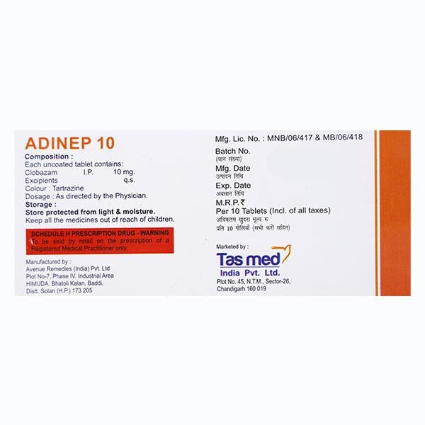 ADINEP 10 Tablet 10's