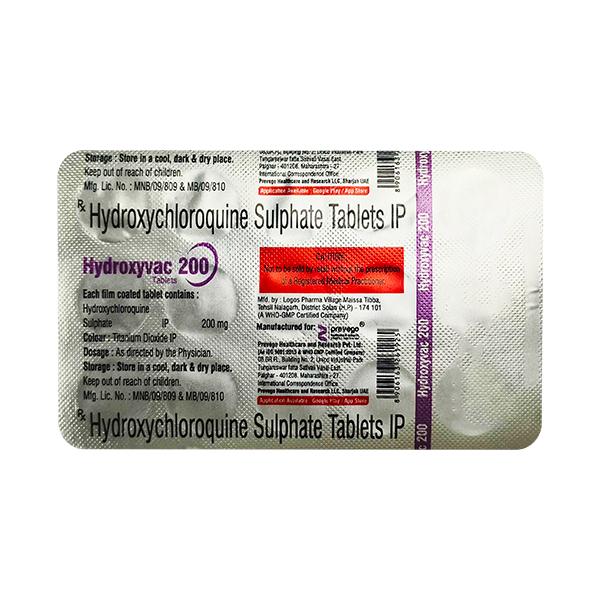 HYDROXYVAC 200 Tablet 15's