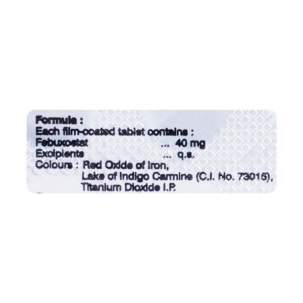 Foxstat 40mg Tablet 10'S