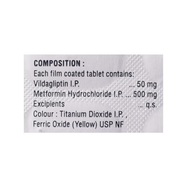 VILDAPHAGE M Tablet 15's