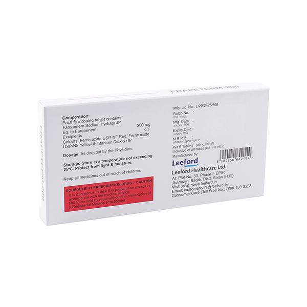 FRAPETERM 200 Tablet 6's