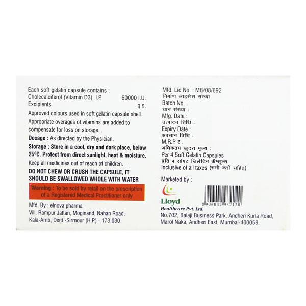 LOY D3 60K Capsule 4'S