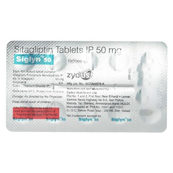 SIGLYN 50 Tablet 10's