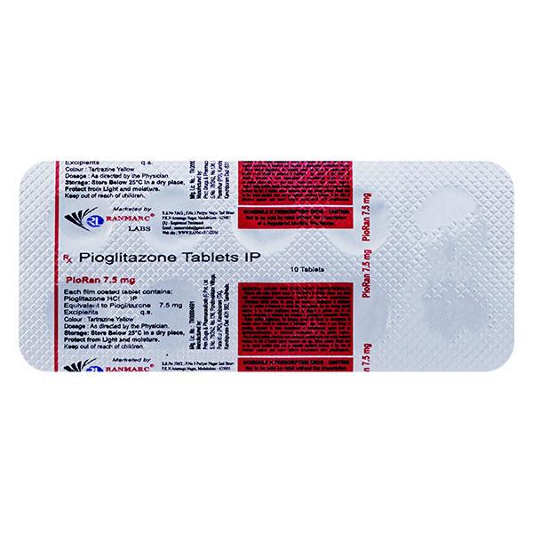 PIORAN 7.5mg Tablet 10's
