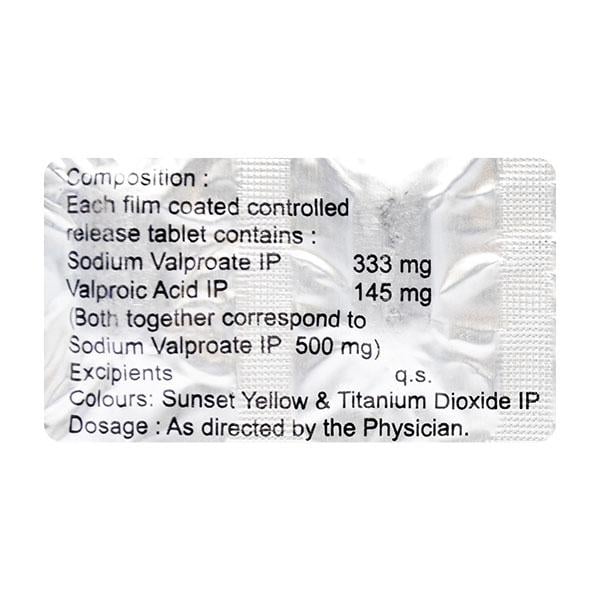 Valpotex CR 500mg Tablet 10'S