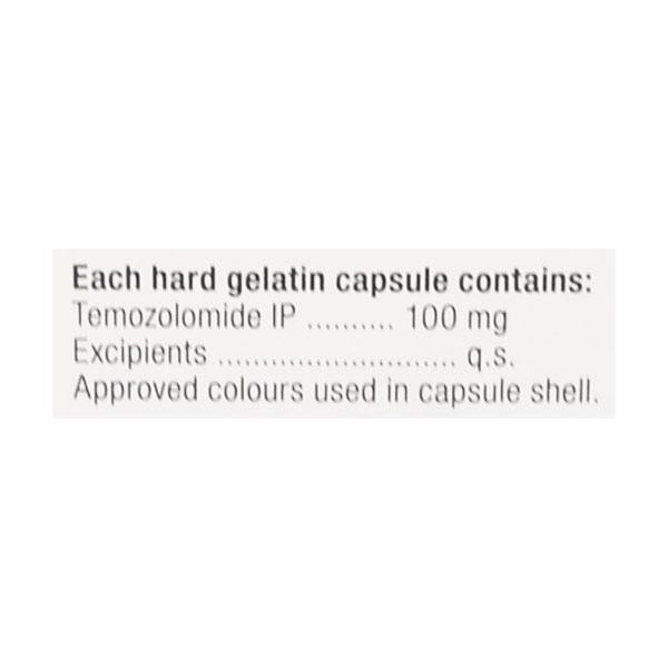 Temoside 100mg Capsule 5'S