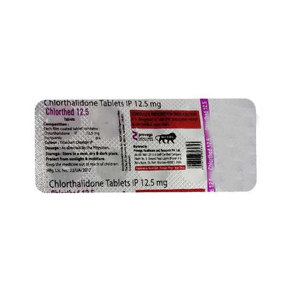 CHLORTHED 12.5 Tablet 10's