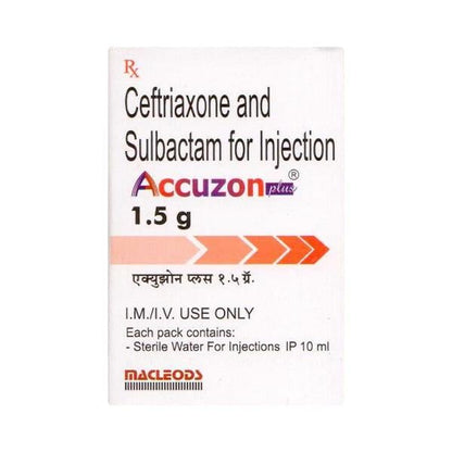 Accuzon Plus 1.5gm Injection 1'S