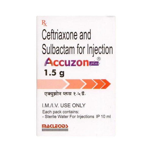 Accuzon Plus 1.5gm Injection 1'S