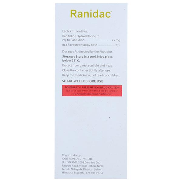 RANIDAC Oral solution 100ml