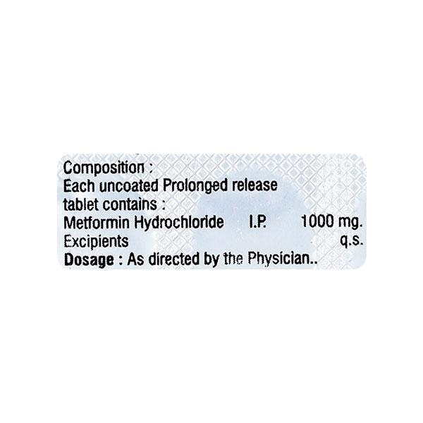 CONFORMIN SR 1000mg Tablet 10's