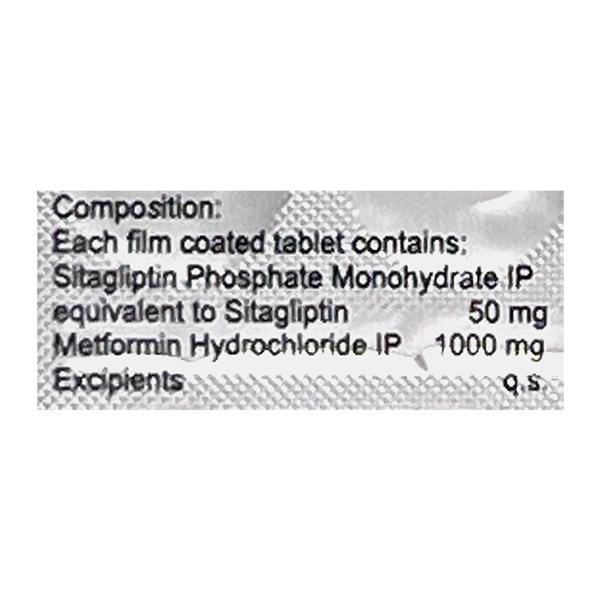SITABLESS M 50/1000 Tablet 15's