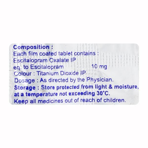 ESIPRAM 10mg Tablet 10's