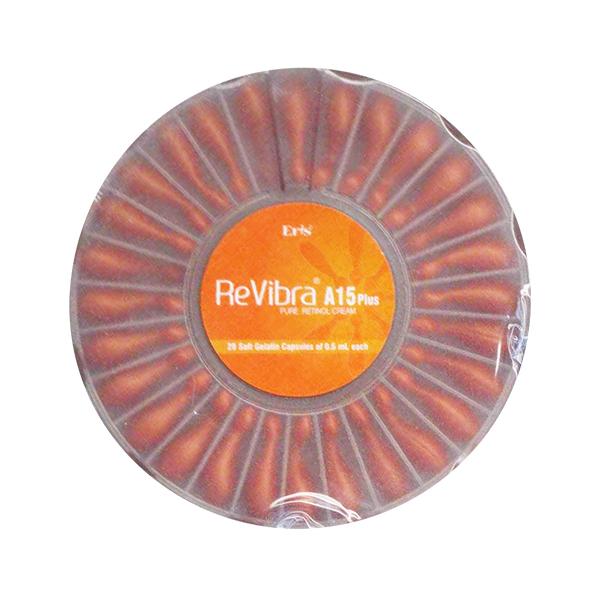 REVIBRA A15 PLUS PURE RETINOL CREAM Soft Gelatin Capsule 28x0.5ml