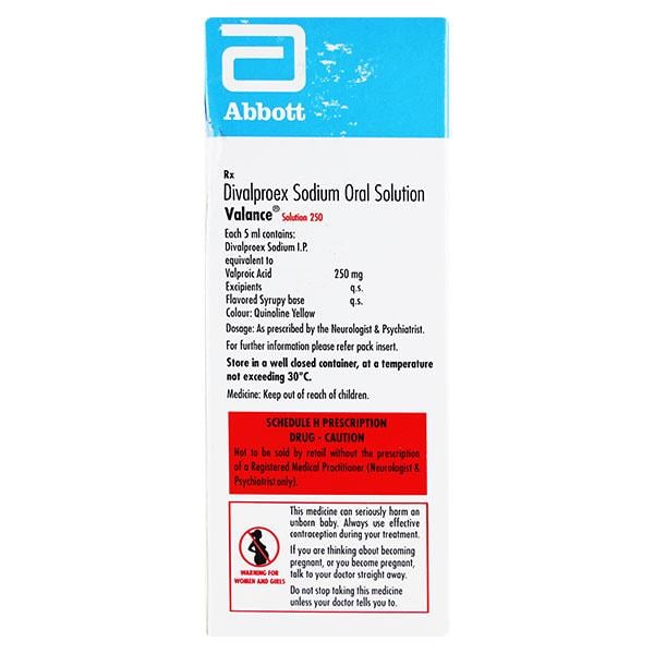 Valance 250 Solution 100ml