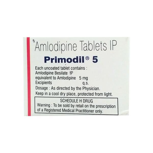Primodil 5mg Tablet 10'S