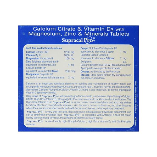 Supracal Pro + Tablet 15'S