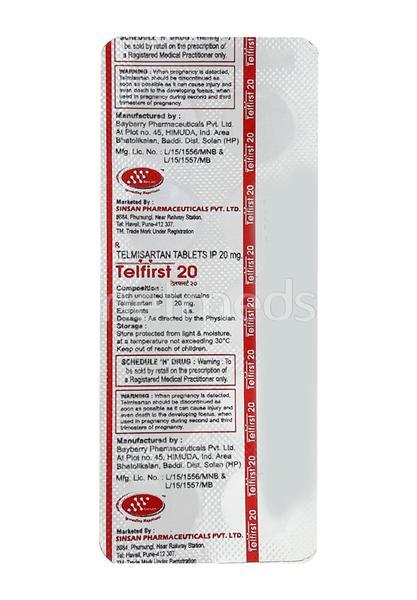 Telfirst 20mg Tablet 10'S