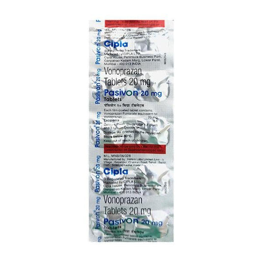 PASIVON 20mg Tablet 10's