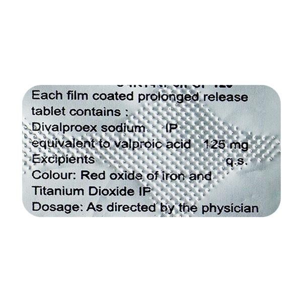 DIVALEX OD 125 Tablet 10's