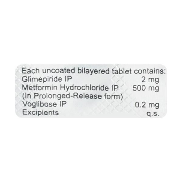 Glyree MV 2mg Tablet 10'S