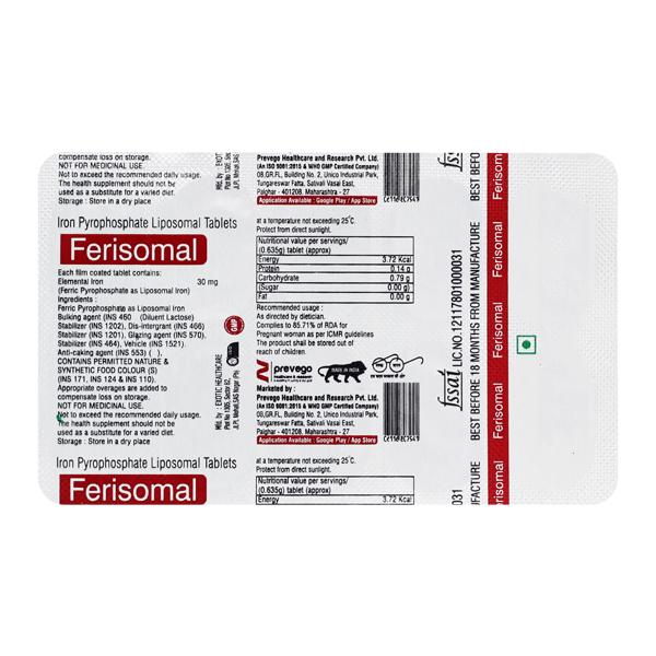 FERISOMAL Tablet 10's