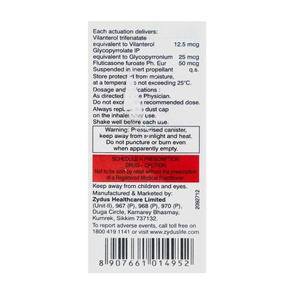 ODIHALE G 50 WITH DOSE COUNTER Inhaler 120md