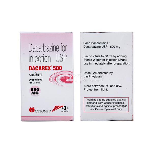 Dacarex 500 Injection 1 's 1's