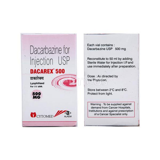Dacarex 500 Injection 1 's 1's