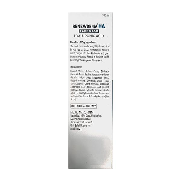 RENEWDERM HA Face Wash 100ml
