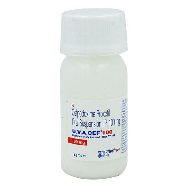 UVA Cef 100mg Syrup 30ml