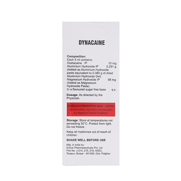 DYNACAINE Syrup 200ml